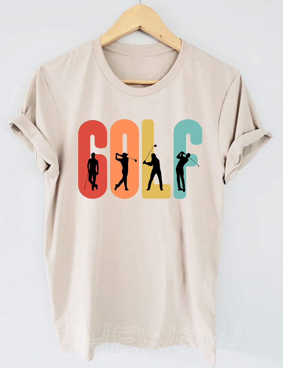 Rainbow Golf  T-shirt