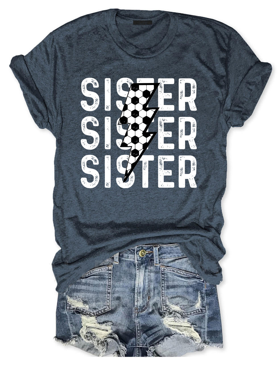 Custom Soccer Sister T-shirt