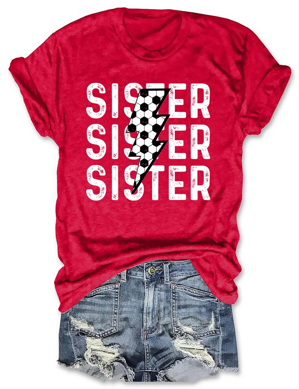 Custom Soccer Sister T-shirt