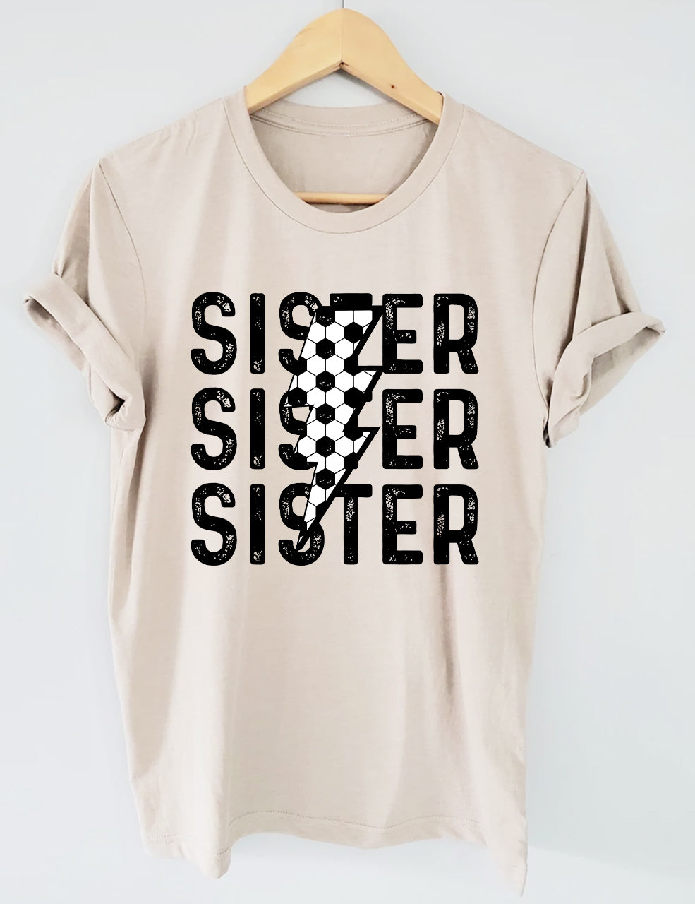 Custom Soccer Sister T-shirt