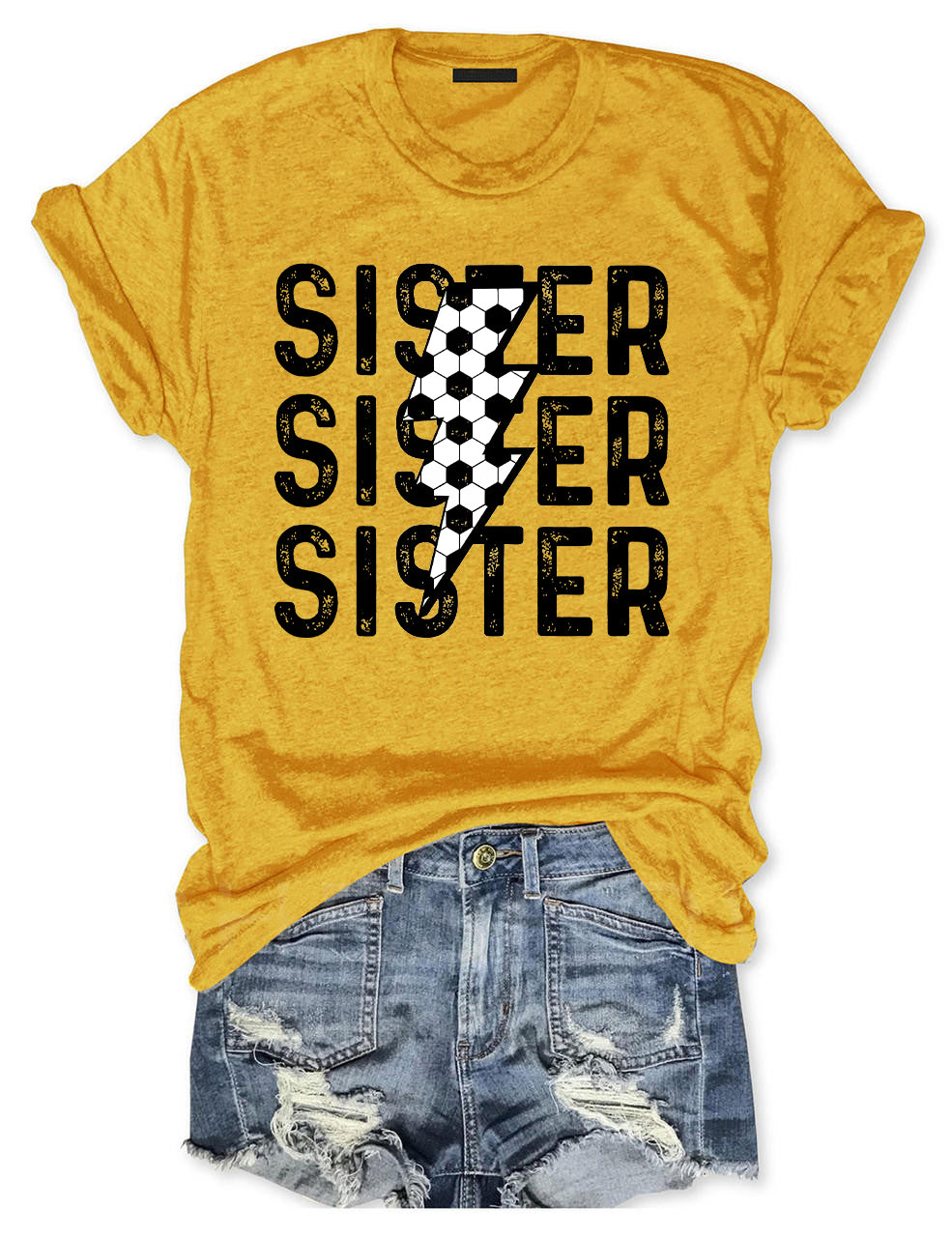 Custom Soccer Sister T-shirt