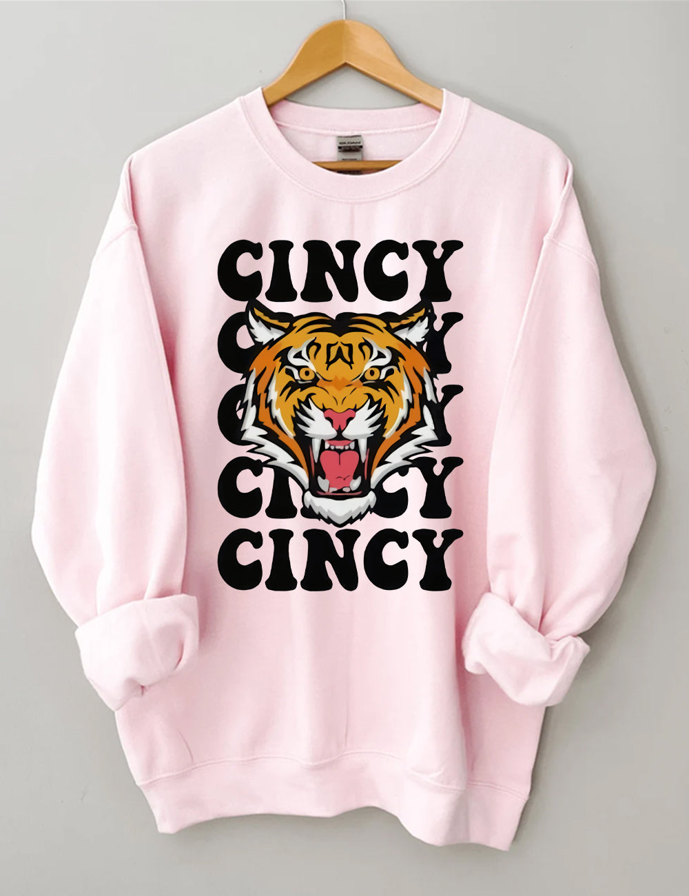 [Pre Sale] Cincy Retro Bengal Tiger Football Sweatshirt