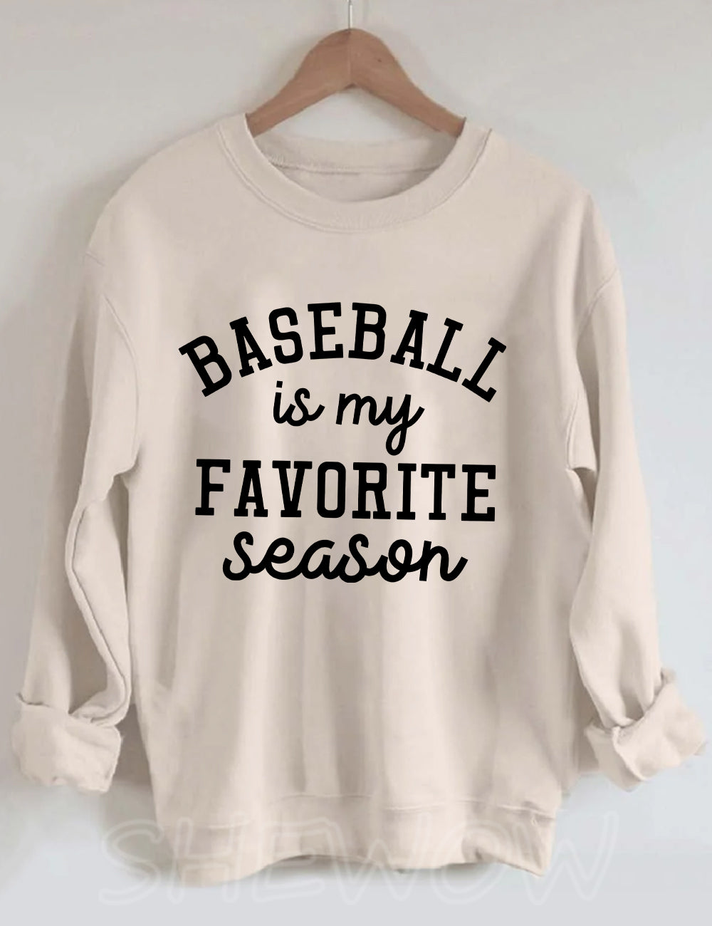 Baseball Is My Favorite Season Sweatshirt