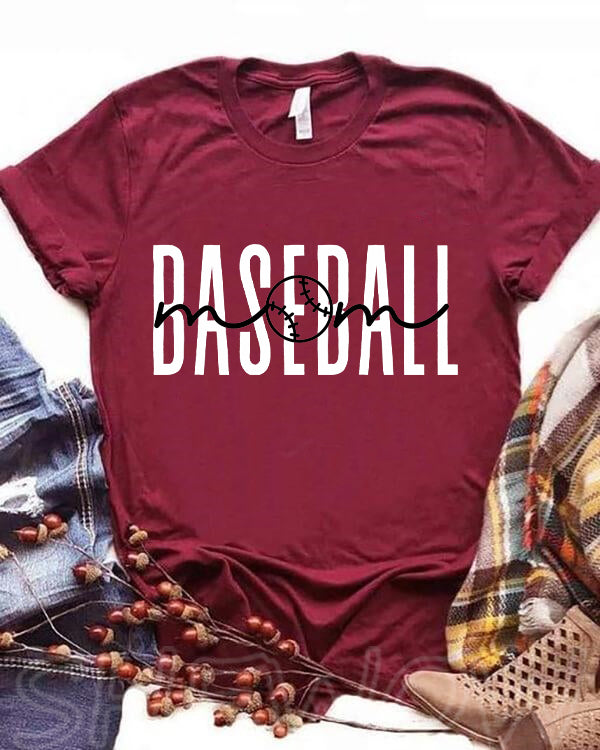 Baseball Mom T-shirt