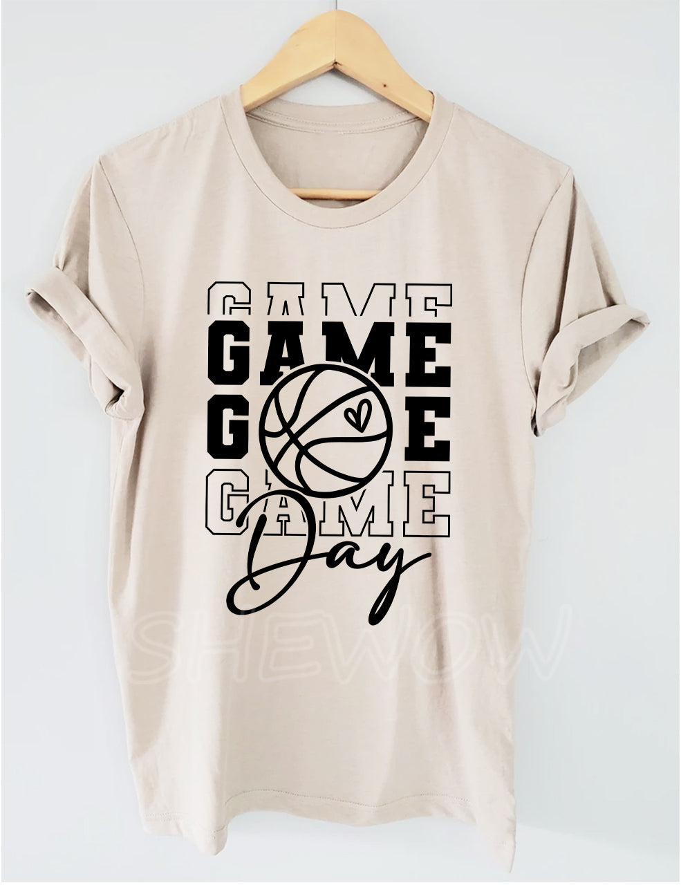 Game Day Basketball T-shirt
