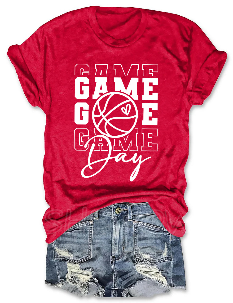 Game Day Basketball T-shirt