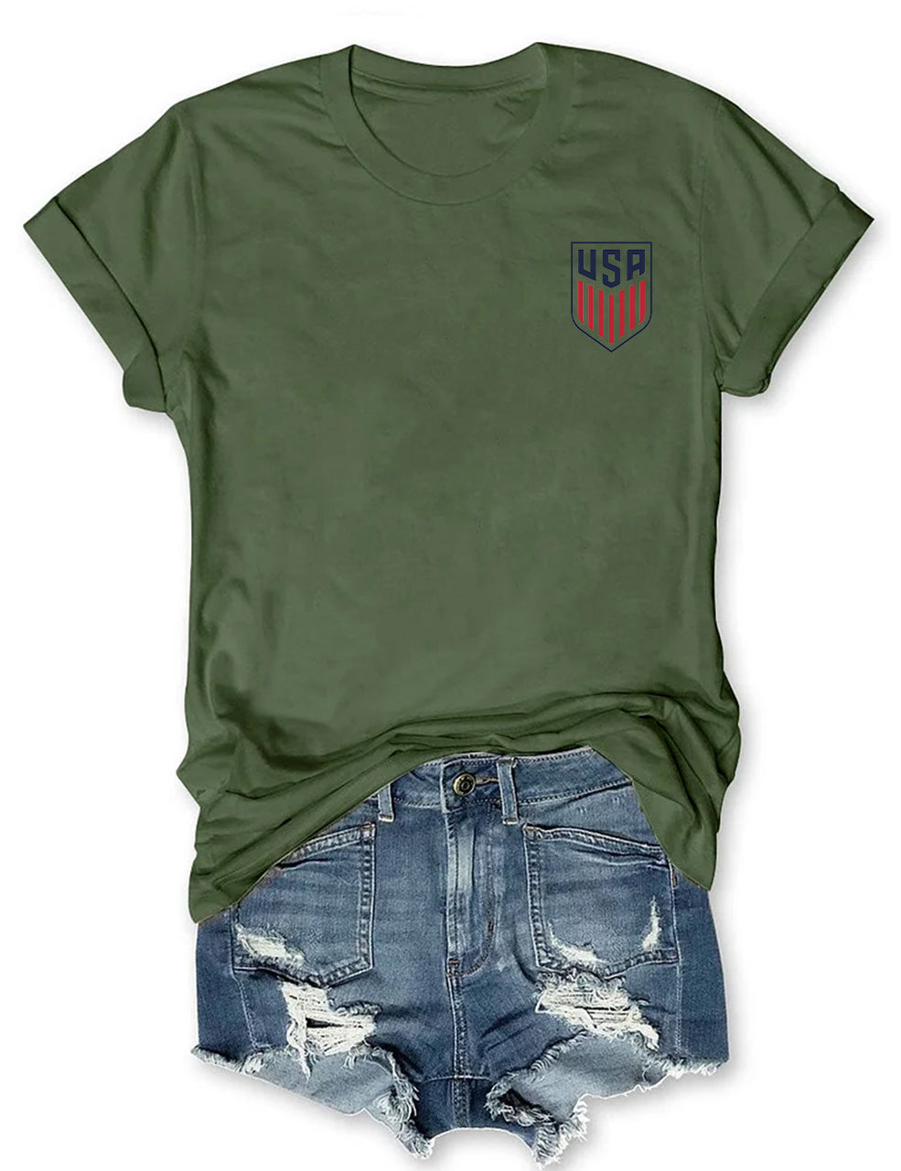 Usa Soccer Custom T-shirt