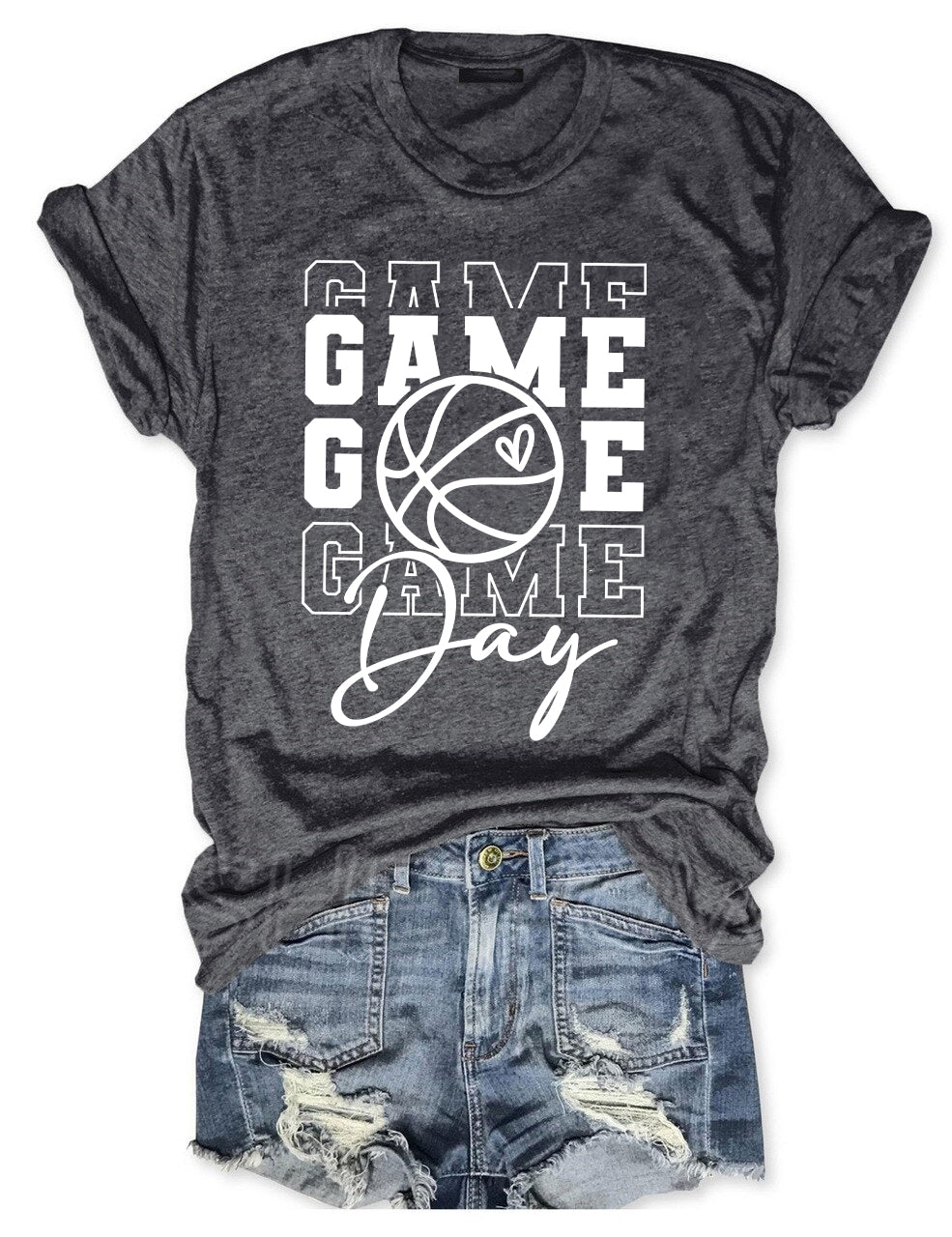 Game Day Basketball T-shirt