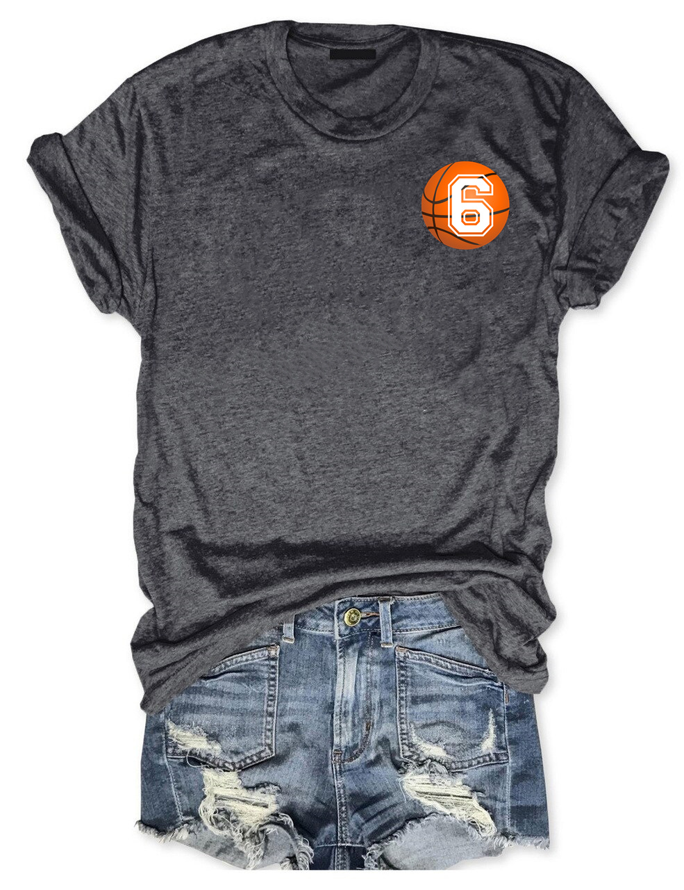 Custom Basketball Custom Number T-shirt
