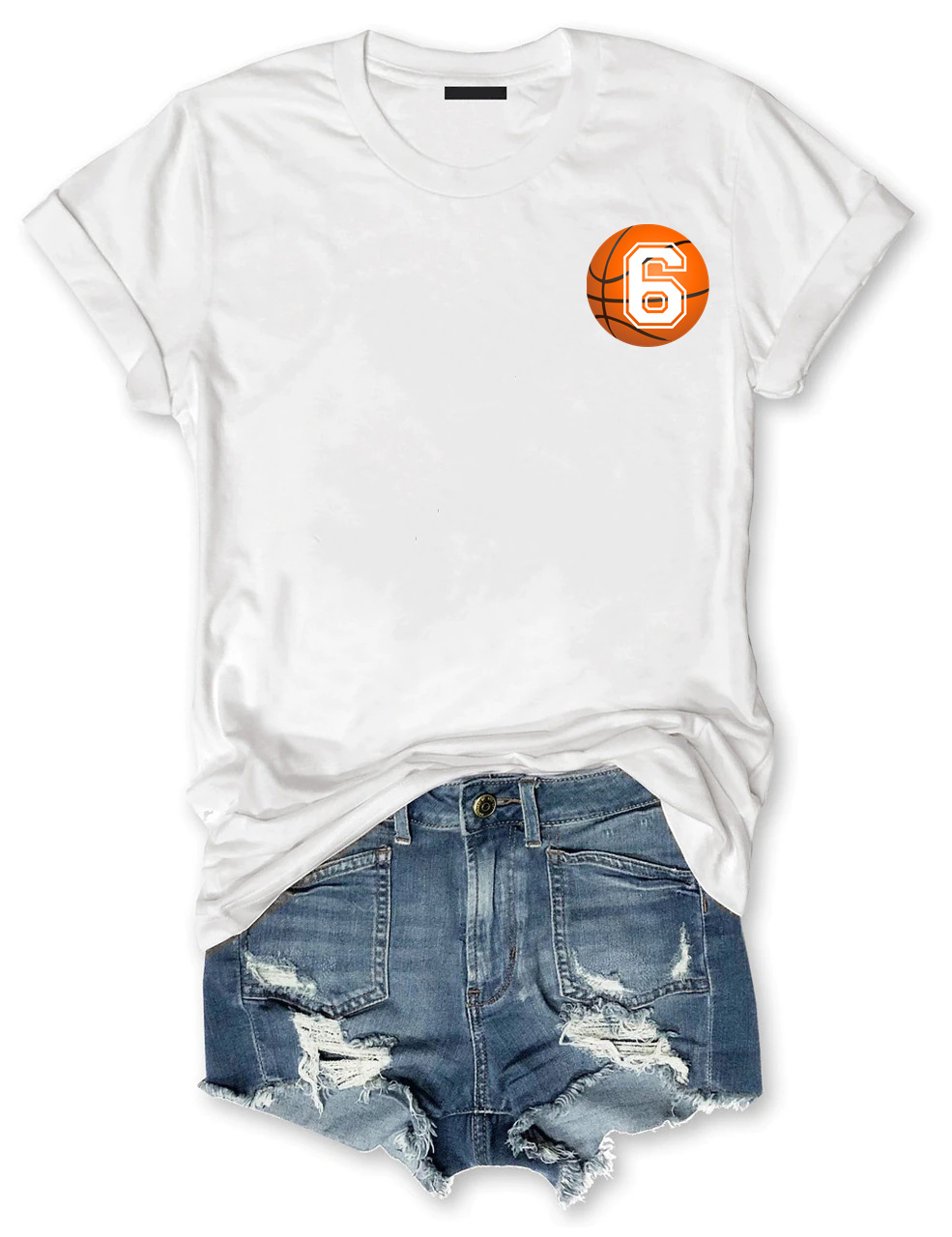 Custom Basketball Custom Number T-shirt
