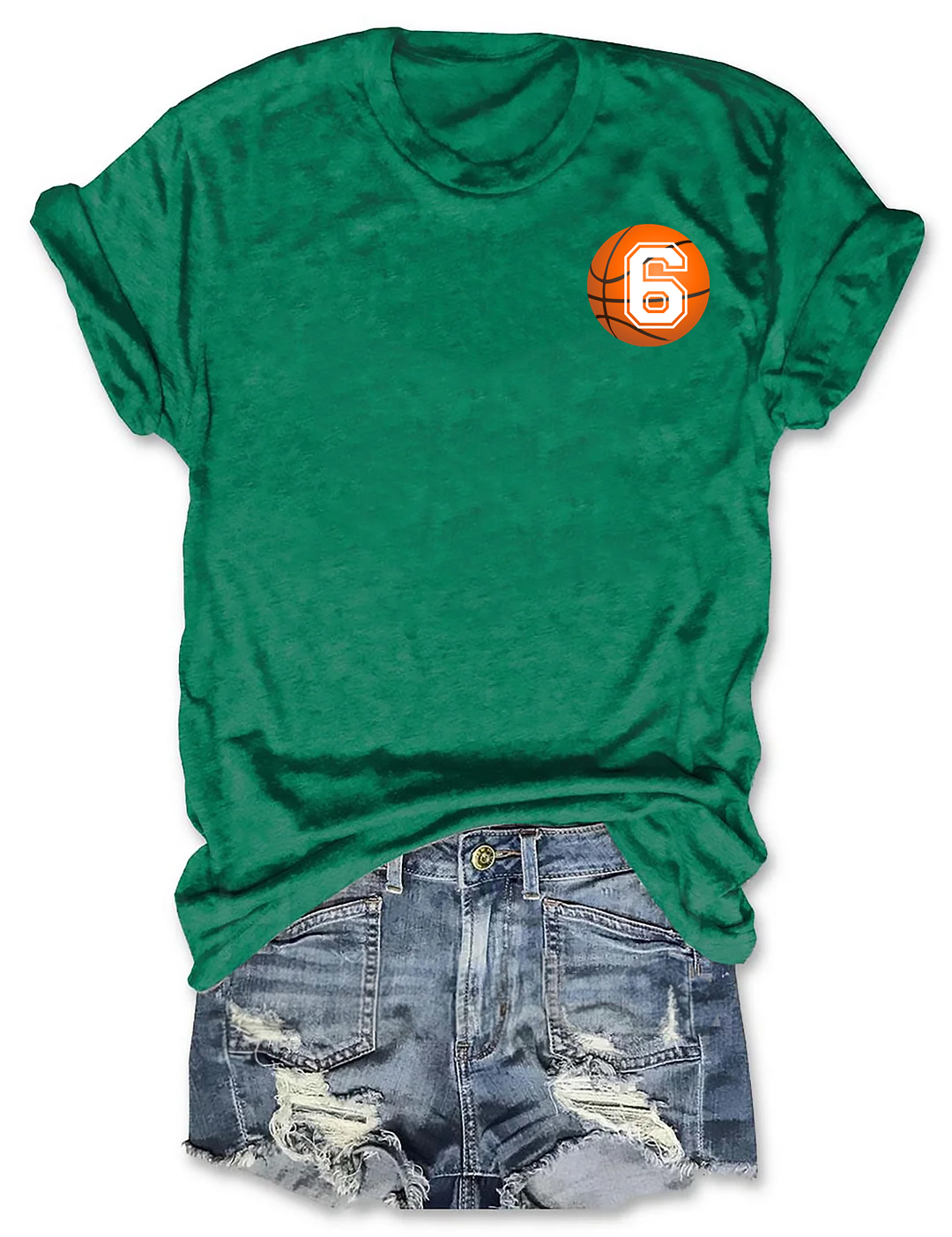 Custom Basketball Custom Number T-shirt