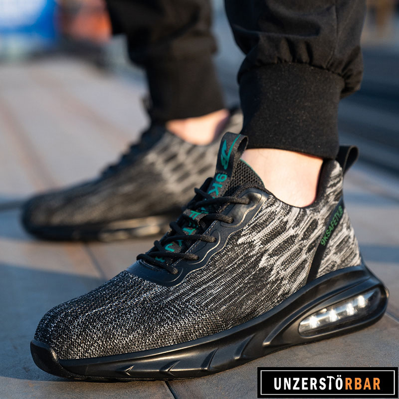 PRALLEN-GRAU-UNZERSTÖRBAR-Sicherheitsschuhe-Arbeitsschuhe