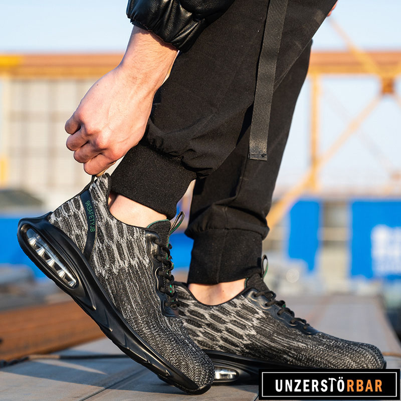 PRALLEN-GRAU-UNZERSTÖRBAR-Sicherheitsschuhe-Arbeitsschuhe