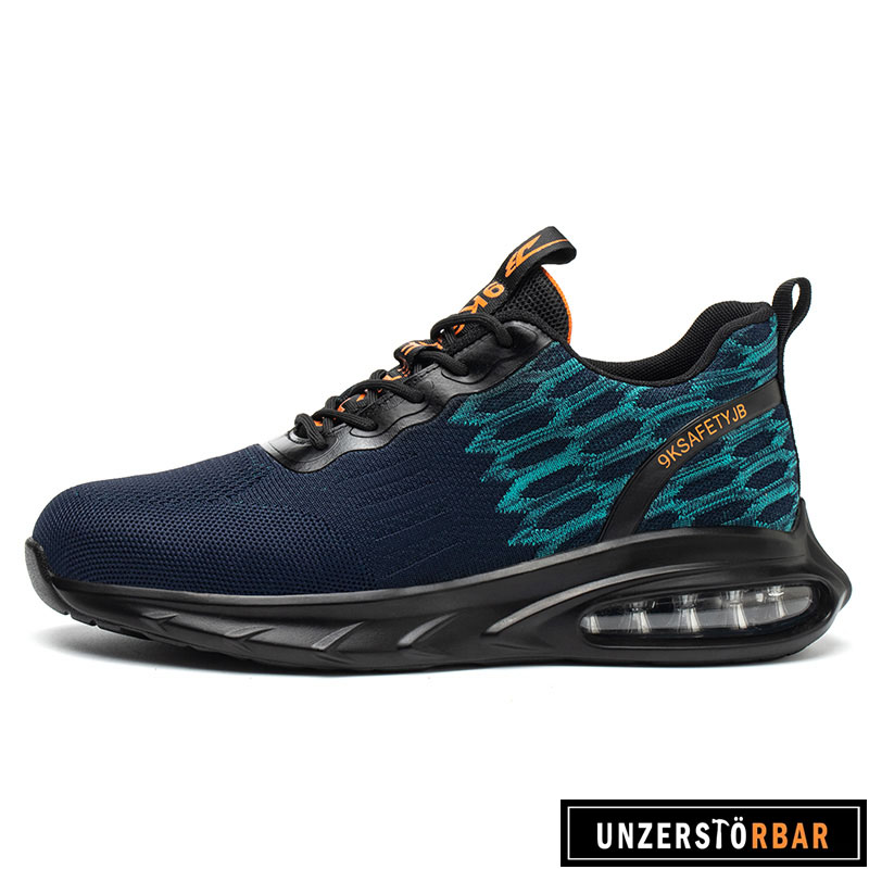 PRALLEN-BLAU-UNZERSTÖRBAR-Sicherheitsschuhe-Arbeitsschuhe
