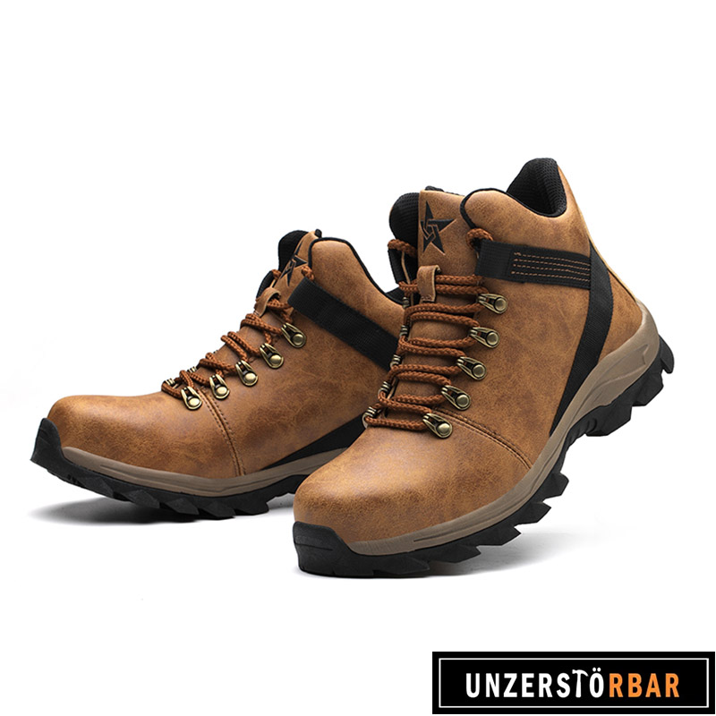 STERN-BRAUN-UNZERSTÖRBAR-Sicherheitsschuhe-Arbeitsschuhe