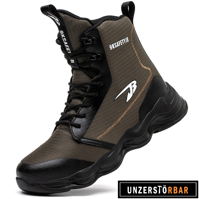 REBOUND-GRÜN-UNZERSTÖRBAR-Sicherheitsschuhe-Arbeitsschuhe