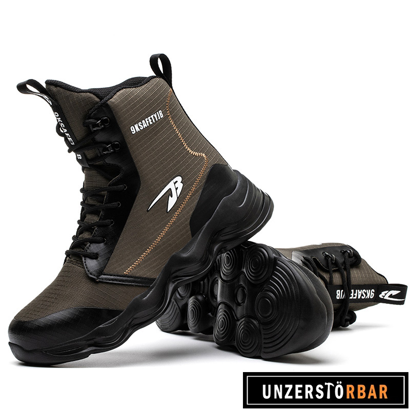 REBOUND-GRÜN-UNZERSTÖRBAR-Sicherheitsschuhe-Arbeitsschuhe