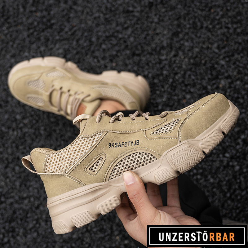 ATMUNG 2.0-BRAUN-UNZERSTÖRBAR-Sicherheitsschuhe-Arbeitsschuhe