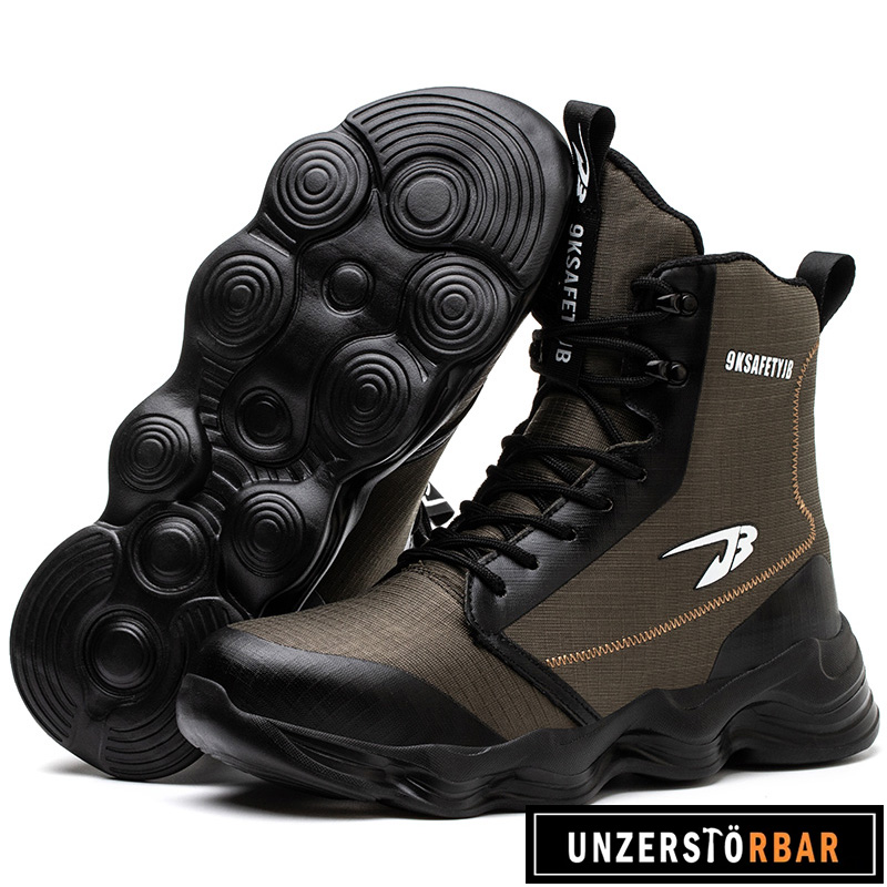 REBOUND-GRÜN-UNZERSTÖRBAR-Sicherheitsschuhe-Arbeitsschuhe