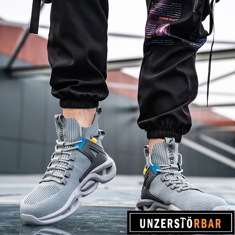 KLASSISCH 1.5-GRAU-UNZERSTÖRBAR-Sicherheitsschuhe-Arbeitsschuhe