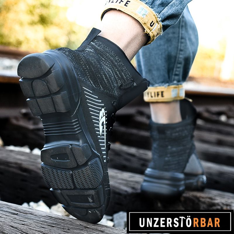 BUMMEL 2.0-GRAU-UNZERSTÖRBAR-Sicherheitsschuhe-Arbeitsschuhe
