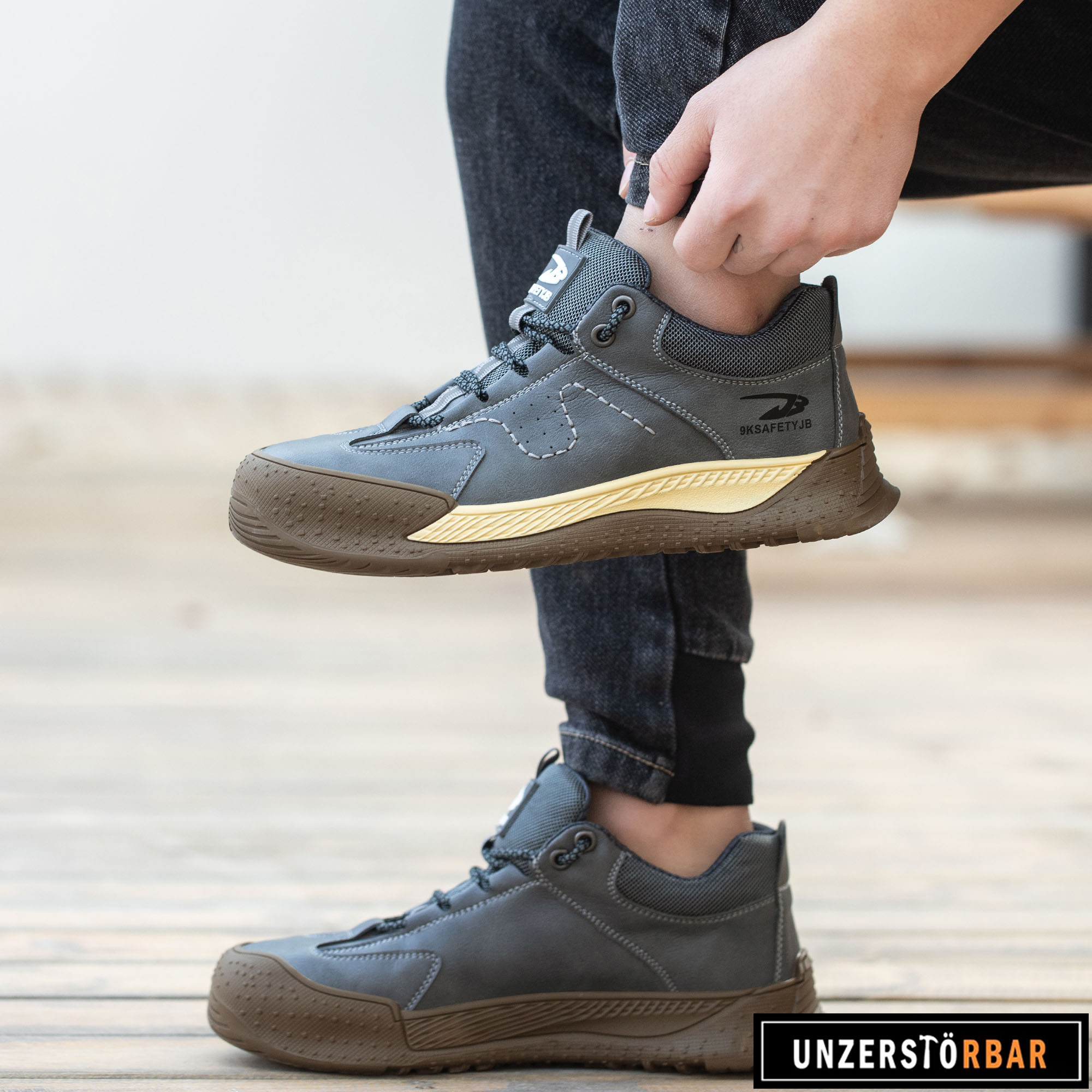 RUSTUNG-GRAU-UNZERSTÖRBAR-Sicherheitsschuhe-Arbeitsschuhe