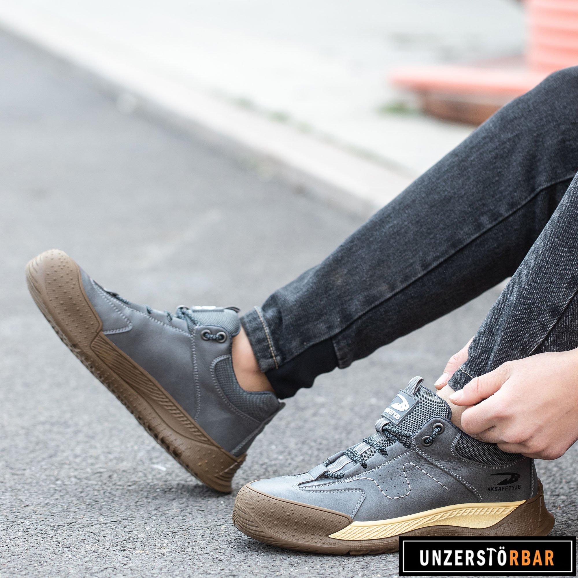 RUSTUNG-GRAU-UNZERSTÖRBAR-Sicherheitsschuhe-Arbeitsschuhe