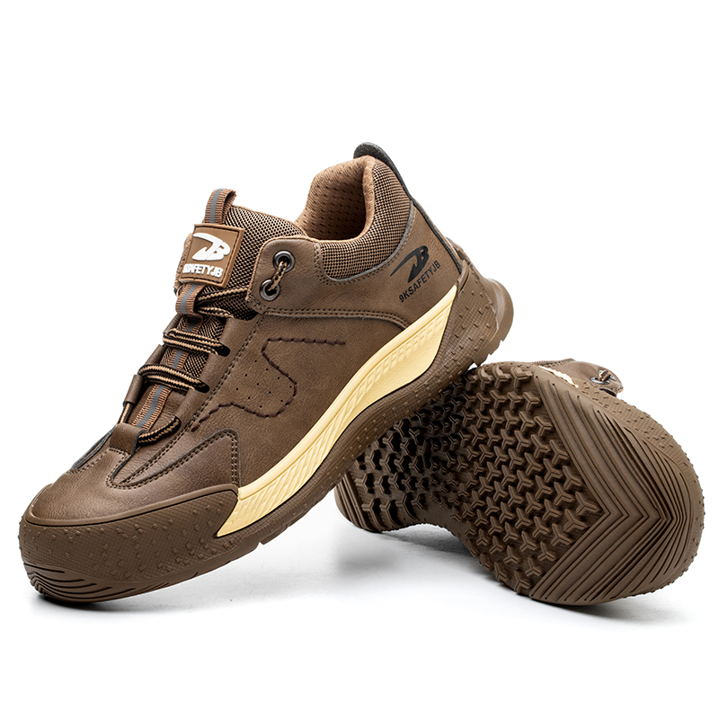 RUSTUNG-BRAUN-UNZERSTÖRBAR-Sicherheitsschuhe-Arbeitsschuhe