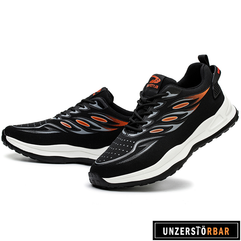 FLIEGE-ORANGE-UNZERSTÖRBAR-Sicherheitsschuhe-Arbeitsschuhe