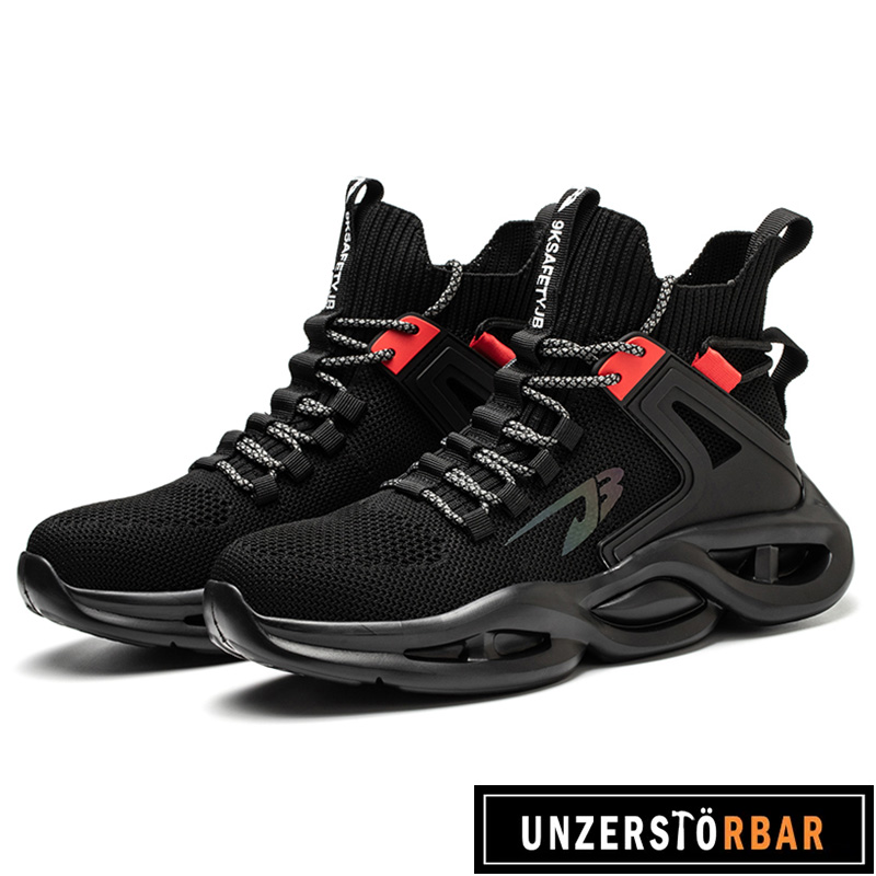 KLASSISCH 1.5-SCHWARZ-UNZERSTÖRBAR-Sicherheitsschuhe-Arbeitsschuhe