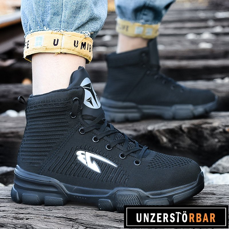 BUMMEL 2.0-SCHWARZ-UNZERSTÖRBAR-Sicherheitsschuhe-Arbeitsschuhe