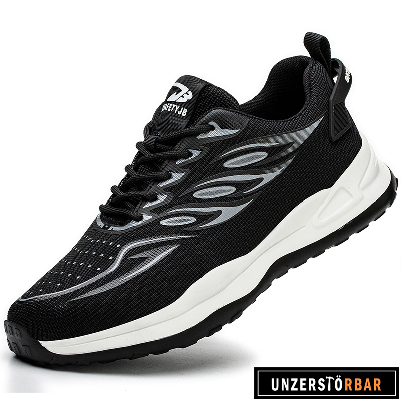 FLIEGE-GRAU-UNZERSTÖRBAR-Sicherheitsschuhe-Arbeitsschuhe