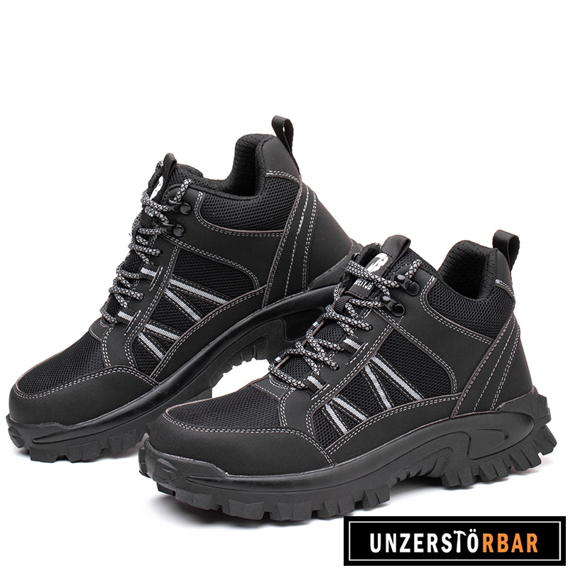 FELSEN-SCHWARZ-UNZERSTÖRBAR-Sicherheitsschuhe-Arbeitsschuhe