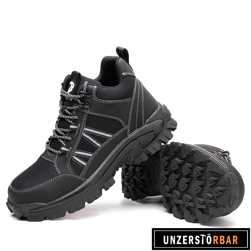 FELSEN-SCHWARZ-UNZERSTÖRBAR-Sicherheitsschuhe-Arbeitsschuhe