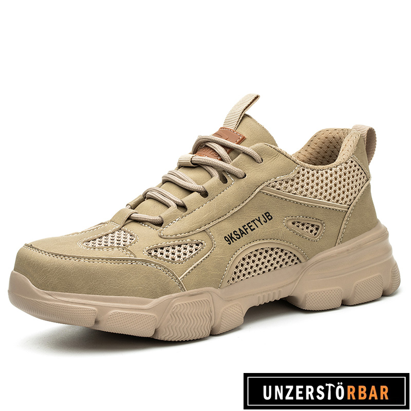 ATMUNG 2.0-BRAUN-UNZERSTÖRBAR-Sicherheitsschuhe-Arbeitsschuhe