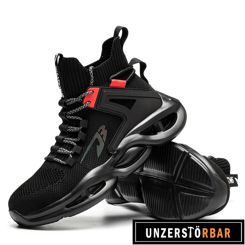 KLASSISCH 1.5-SCHWARZ-UNZERSTÖRBAR-Sicherheitsschuhe-Arbeitsschuhe