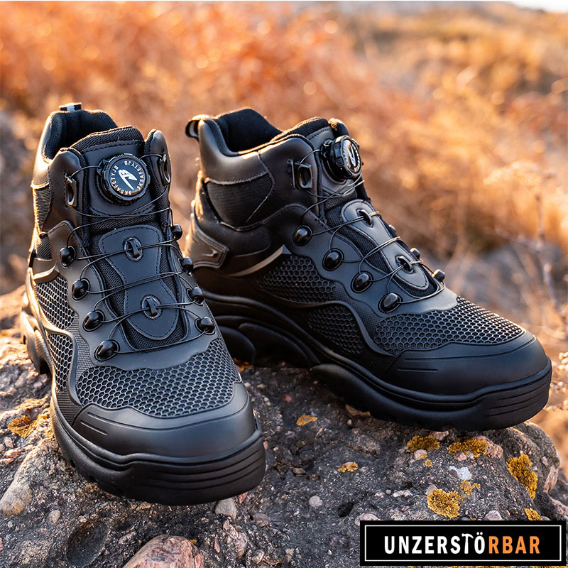 ERKUNDE 2.5-SCHWARZ HOCH-UNZERSTÖRBAR-Sicherheitsschuhe-Arbeitsschuhe