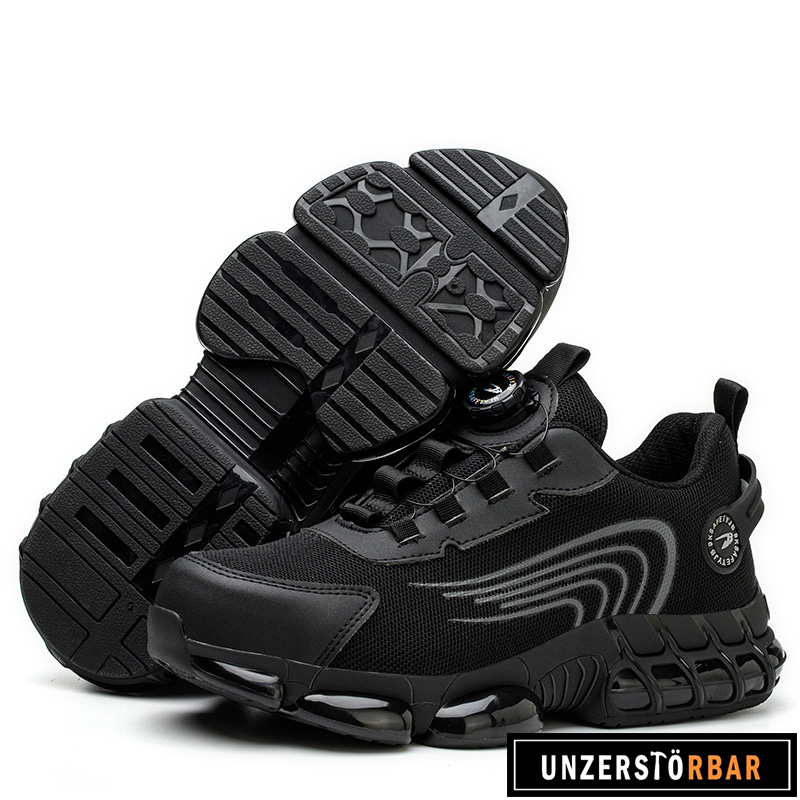 ERKUNDE 2.0-SCHWARZ-UNZERSTÖRBAR-Sicherheitsschuhe-Arbeitsschuhe