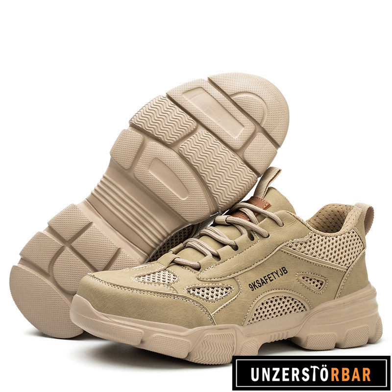 ATMUNG 2.0-BRAUN-UNZERSTÖRBAR-Sicherheitsschuhe-Arbeitsschuhe