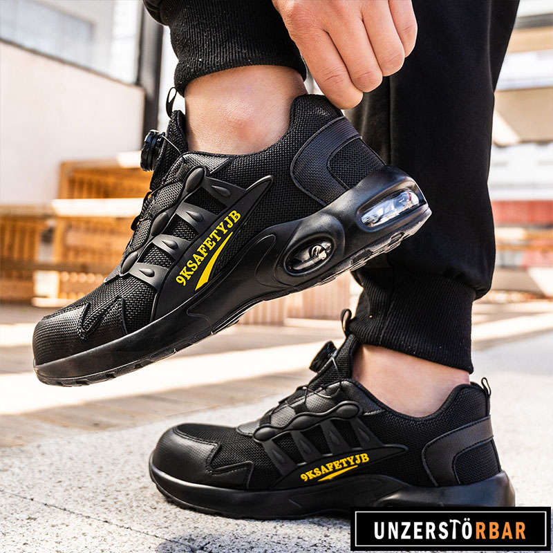 ERKUNDE-SCHWARZ-UNZERSTÖRBAR-Sicherheitsschuhe-Arbeitsschuhe