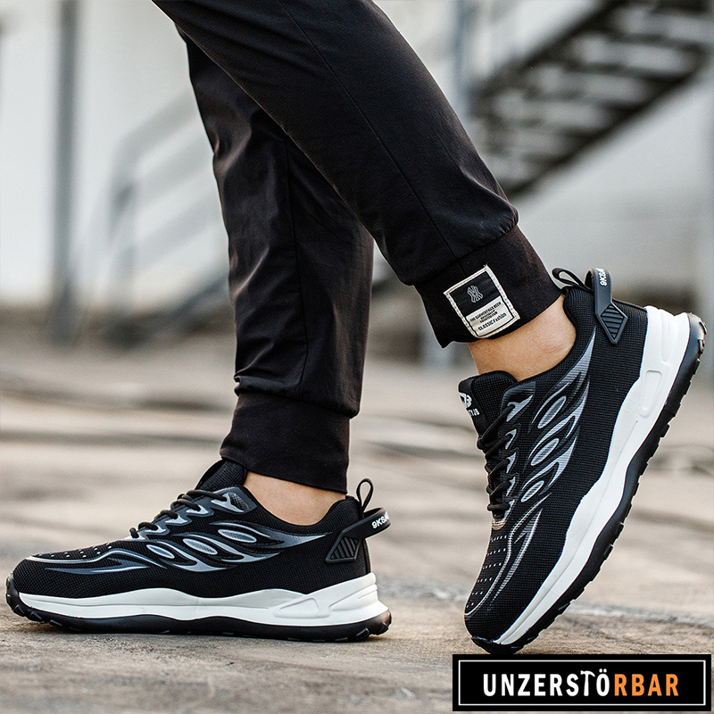 FLIEGE-GRAU-UNZERSTÖRBAR-Sicherheitsschuhe-Arbeitsschuhe