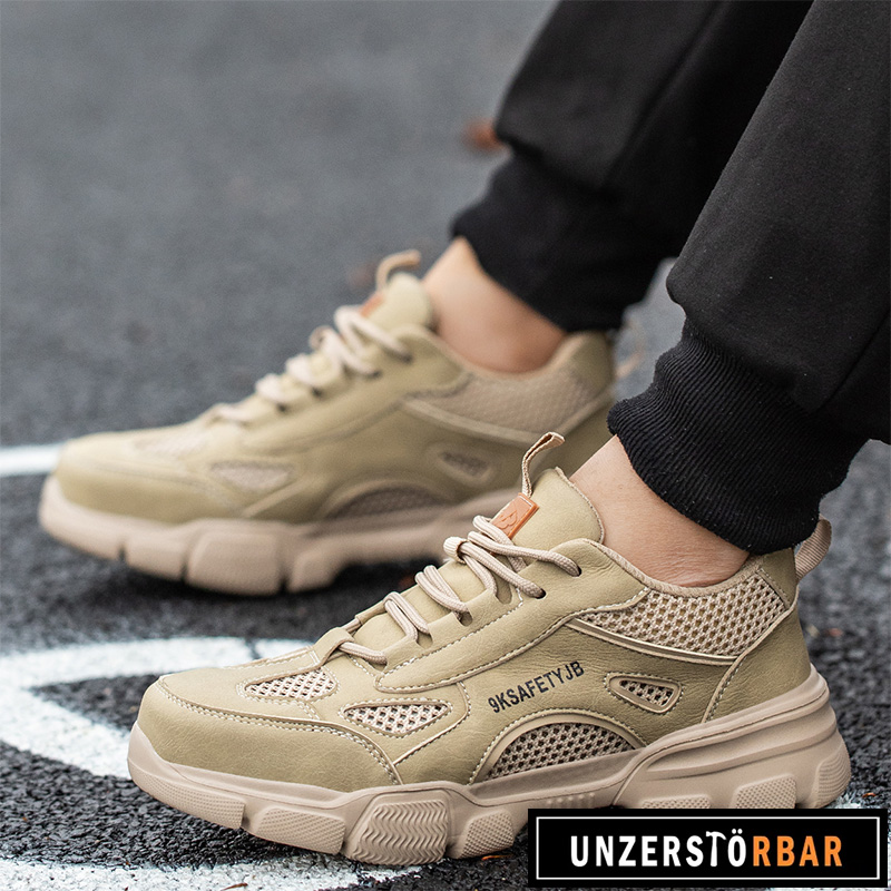 ATMUNG 2.0-BRAUN-UNZERSTÖRBAR-Sicherheitsschuhe-Arbeitsschuhe