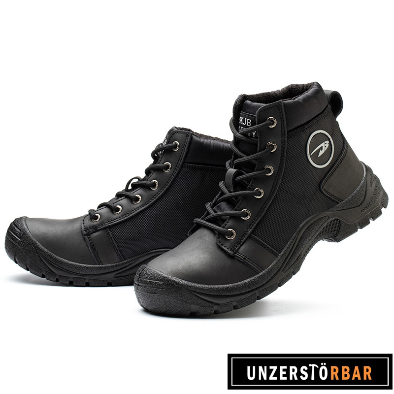 UNZERSTÖRBAR-SCHWARZ HOCH-UNZERSTÖRBAR-Sicherheitsschuhe-Arbeitsschuhe