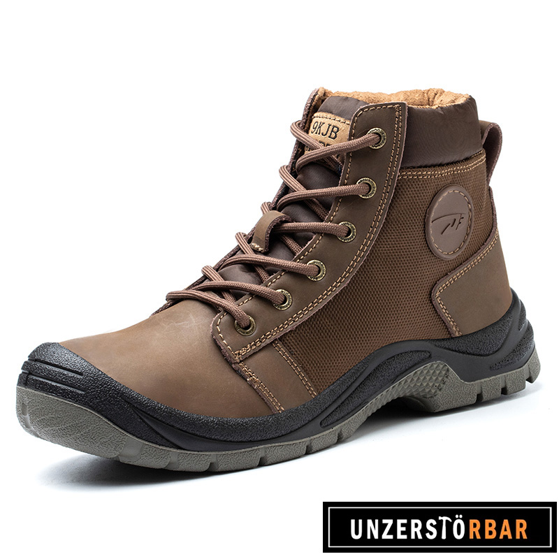 UNZERSTÖRBAR-BRAUN HOCH-UNZERSTÖRBAR-Sicherheitsschuhe-Arbeitsschuhe