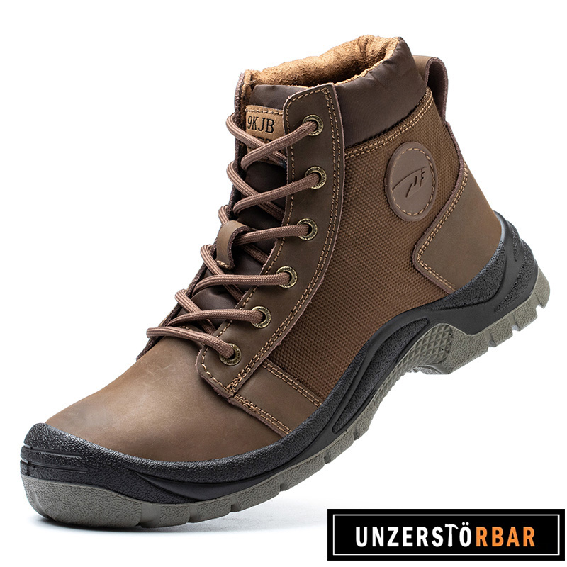 UNZERSTÖRBAR-BRAUN HOCH-UNZERSTÖRBAR-Sicherheitsschuhe-Arbeitsschuhe