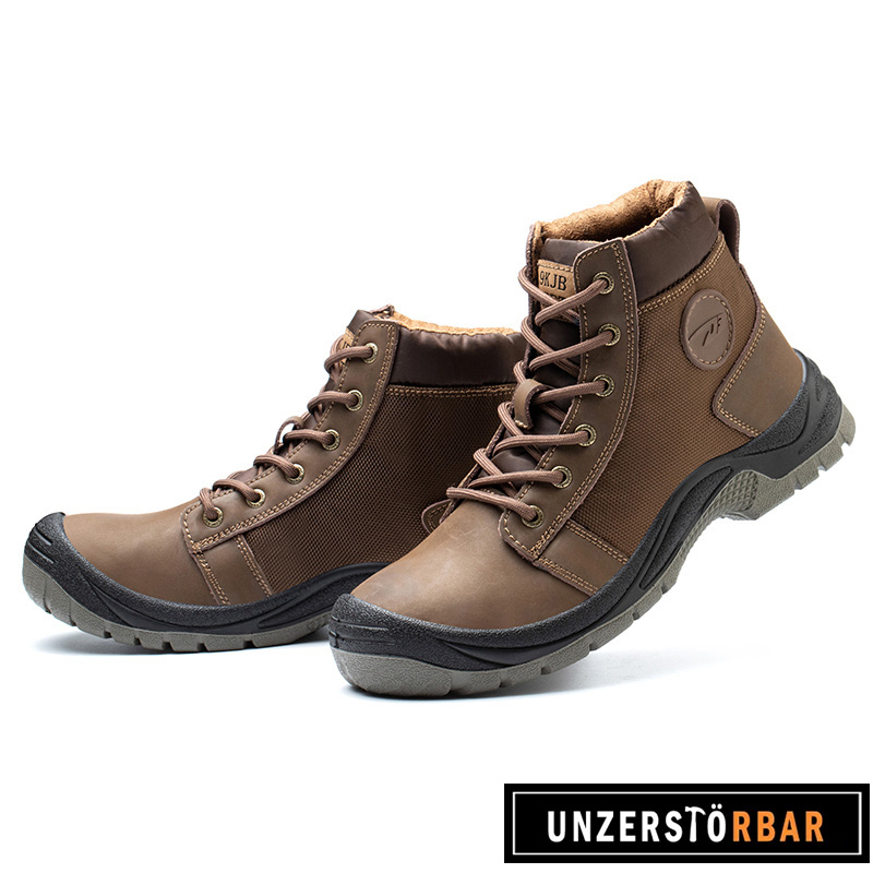 UNZERSTÖRBAR-BRAUN HOCH-UNZERSTÖRBAR-Sicherheitsschuhe-Arbeitsschuhe