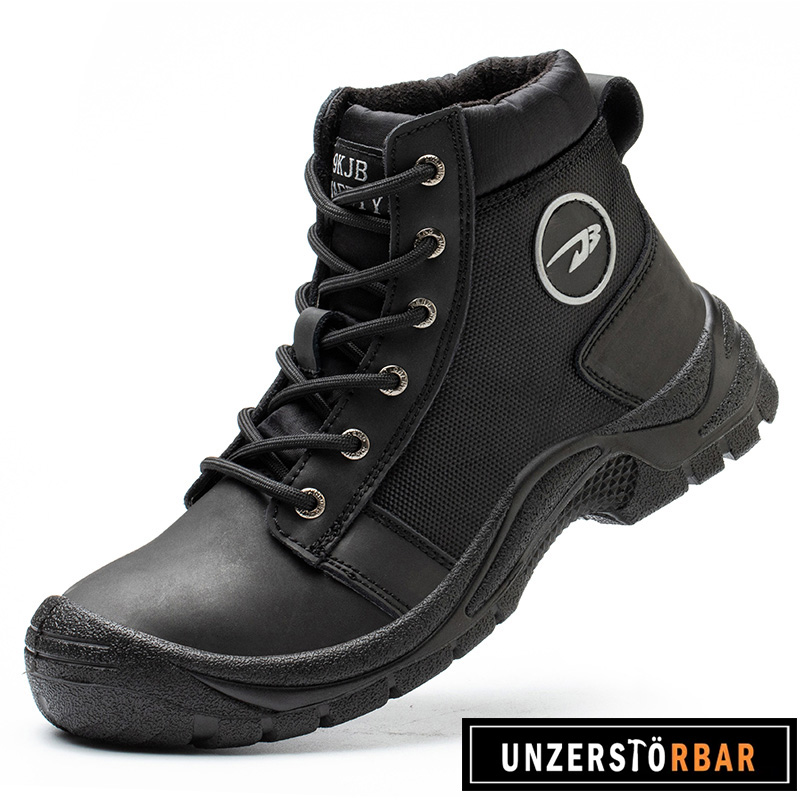 UNZERSTÖRBAR-SCHWARZ HOCH-UNZERSTÖRBAR-Sicherheitsschuhe-Arbeitsschuhe