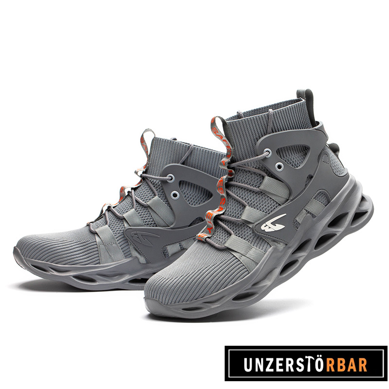KLASSISCH-GRAU-UNZERSTÖRBAR-Sicherheitsschuhe-Arbeitsschuhe