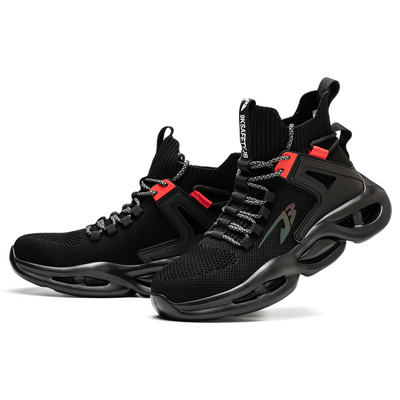 KLASSISCH 1.5-SCHWARZ-UNZERSTÖRBAR-Sicherheitsschuhe-Arbeitsschuhe