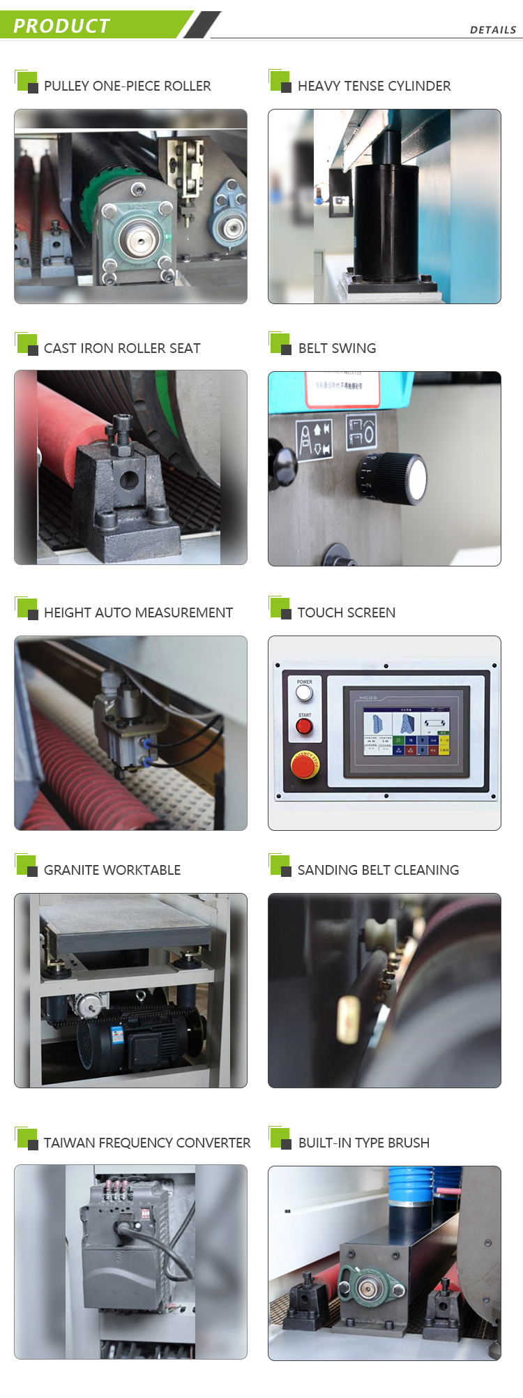 Single Head Lacquer Sanding Machine